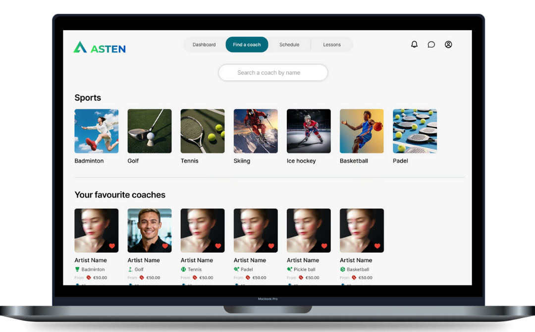 Coach interface computer